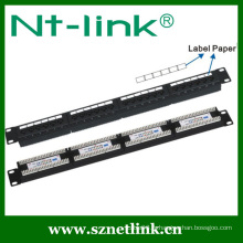 RJ45 Cat5E 24 Port Patch Panel